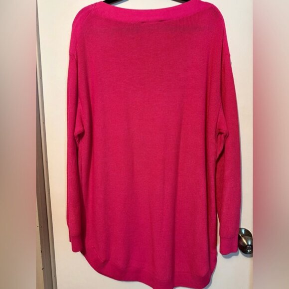 Beautiful Pink Merry Sweater - Can Ship Quick! - Picture 2 of 2